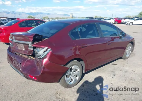 2015 Honda Civic Lx from USA, damaged, VIN 2HGFB2F54FH547586